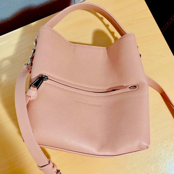 Rebecca Minkoff pink Leather crossbody NWOT - Picture 5 of 9